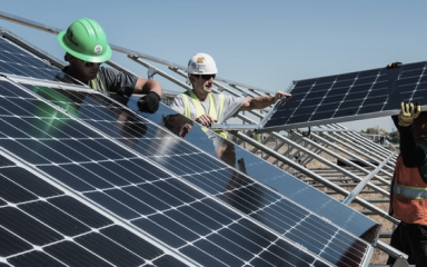 Installment of Solar panels